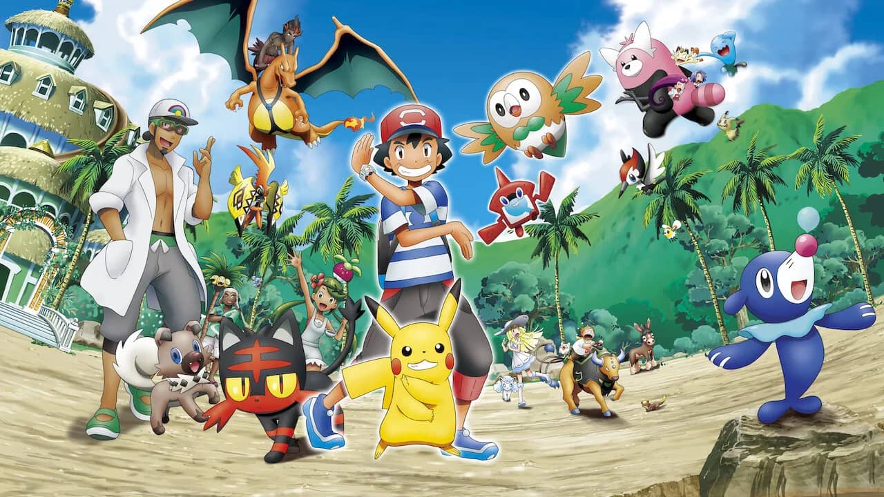 Backdrop phim Pokémon: Mặt Trời & Mặt Trăng (Phần 1)