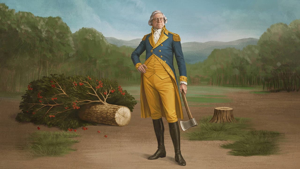 Backdrop phim Life, Larry and the Pursuit of Unhappiness. An almost History of America