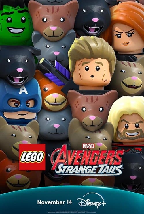 Poster phim LEGO Marvel Avengers: Strange Tails (2025)