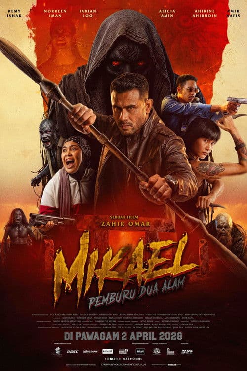 Poster phim Mikael: Pemburu Dua Alam (2026)