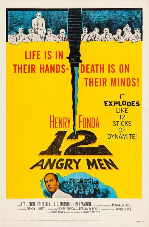 Poster phim 12 Người Đàn Ông Giận Dữ (1957)