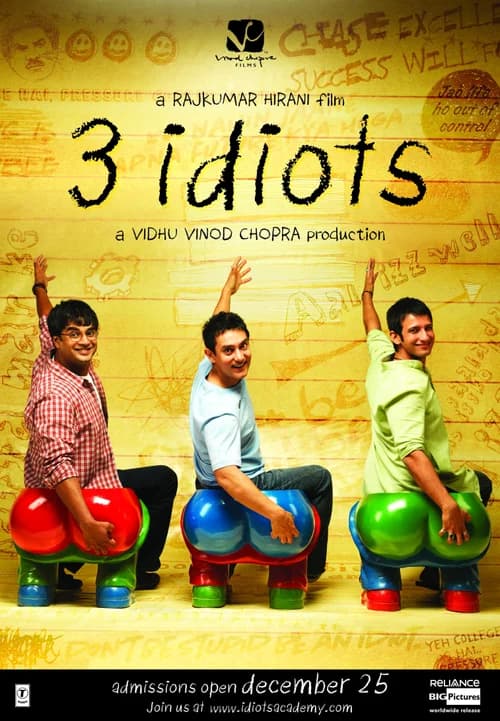 Poster phim 3 Chàng Ngốc (2009)