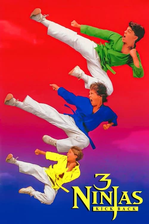 Poster phim 3 Ninjas Siêu Quậy (1994)