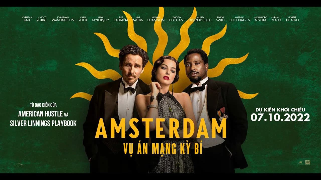 Backdrop phim Amsterdam: Vụ Án Mạng Kỳ Bí