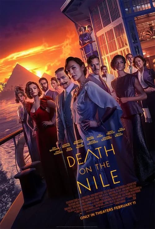 Poster phim Án Mạng Trên Sông Nile (2022)