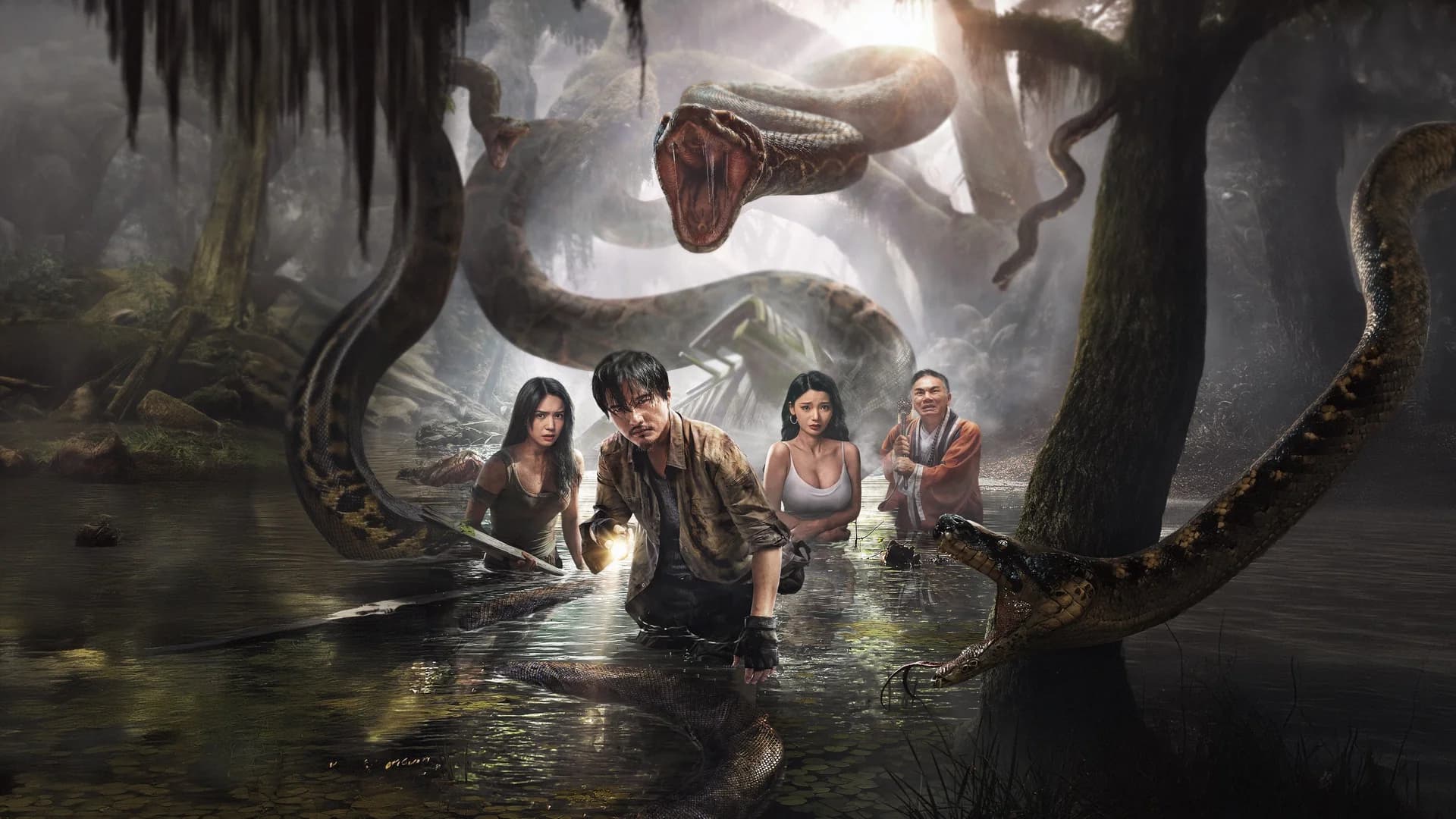 Backdrop phim Anaconda: Khu Rừng Nguyền Rủa