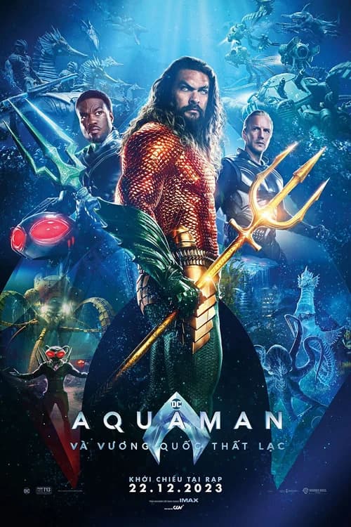 Poster phim Aquaman 2: Vương Quốc Thất Lạc (2023)