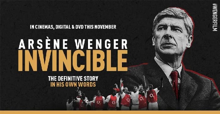 Backdrop phim Arsène Wenger: Bất Khả Chiến Bại