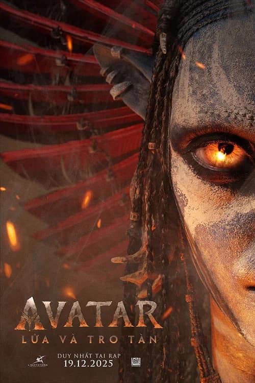Poster phim Avatar 3: Lửa và Tro Tàn (2025)