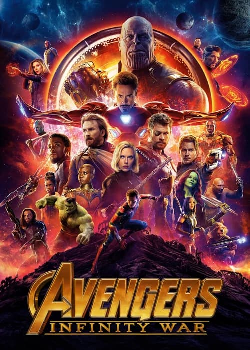 Poster phim Avengers: Cuộc Chiến Vô Cực (2018)