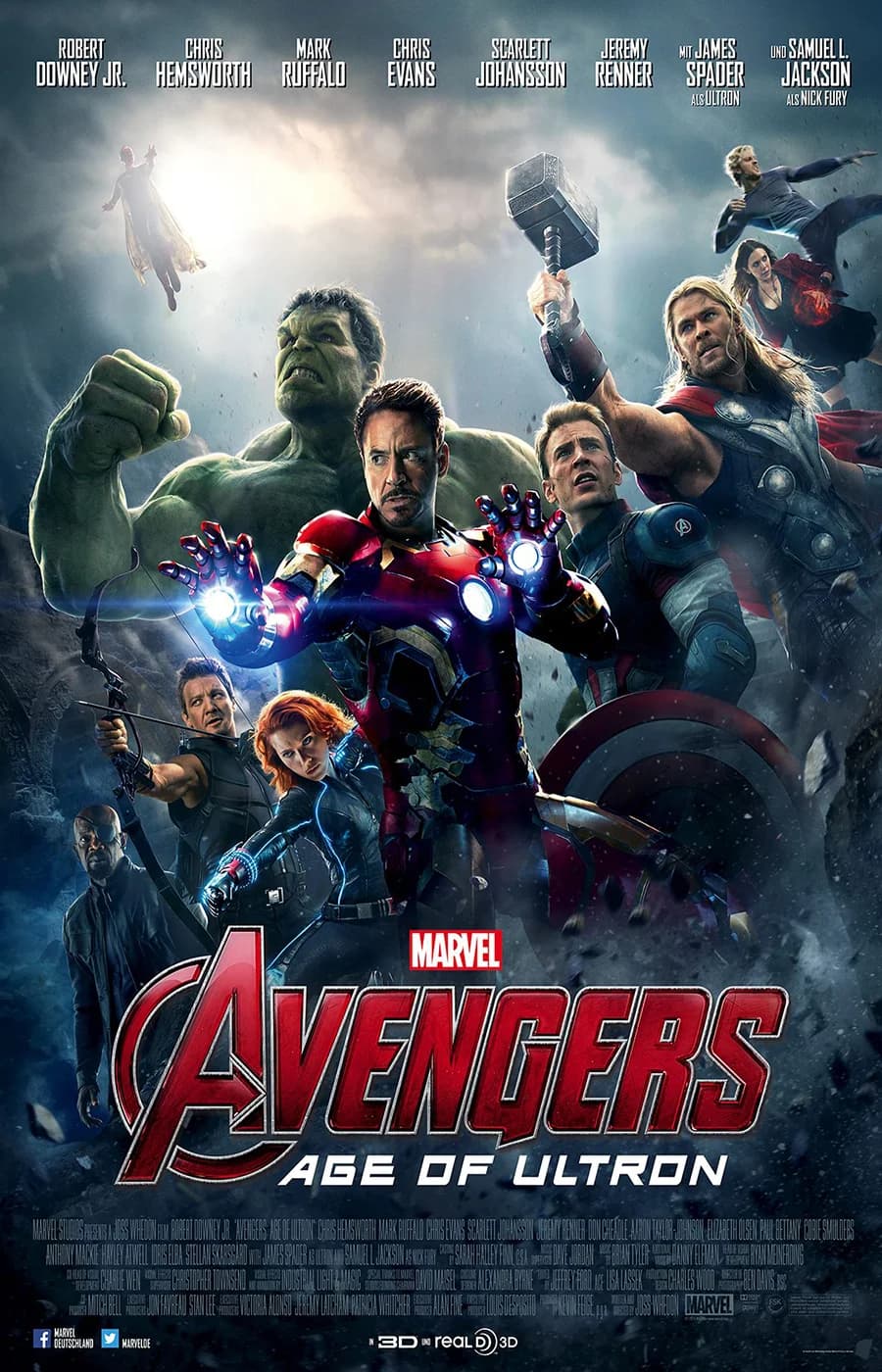 Backdrop phim Avengers: Đế Chế Ultron
