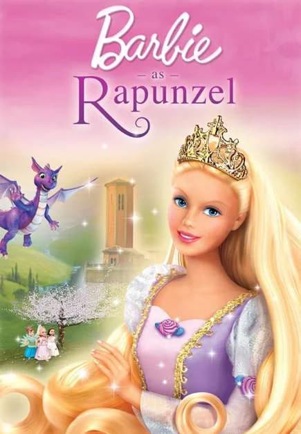 Poster phim Barbie vào vai Rapunzel (2002)