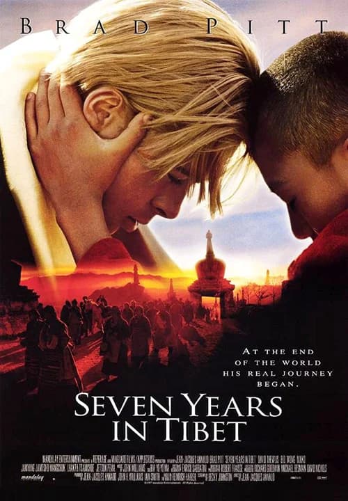 Poster phim Bảy năm ở Tây Tạng (1997)