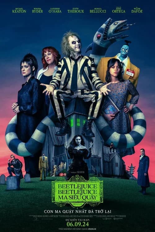 Poster phim Beetlejuice Beetlejuice: Ma Siêu Quậy (2024)