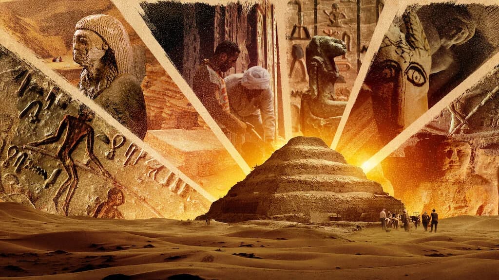 Backdrop phim Bí mật các lăng mộ Saqqara