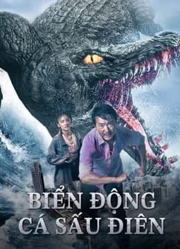 Poster phim Biển Động Cá Sấu Điên (2021)