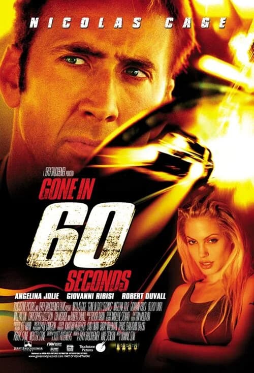 Poster phim Biến Mất Trong 60 Giây (2000)