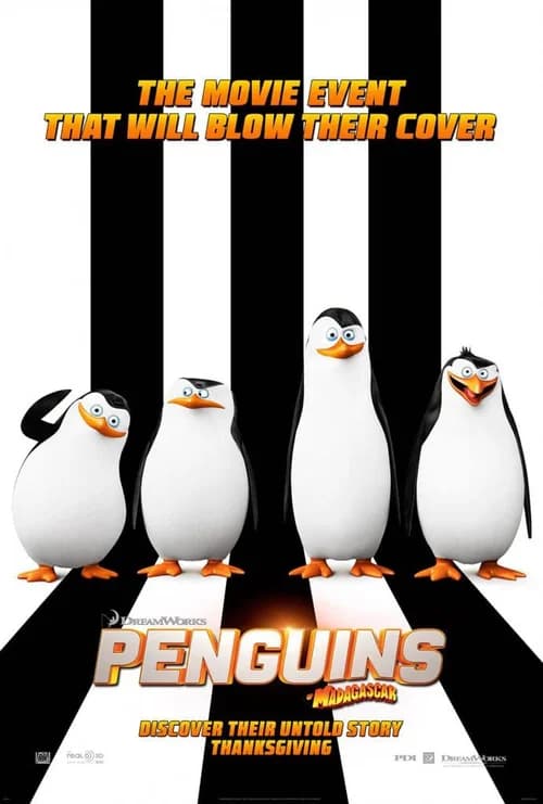 Poster phim Biệt đội cánh cụt vùng Madagascar (2014)