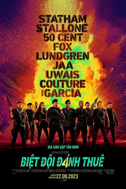 Poster phim Biệt Đội Đánh Thuê 4 (2023)