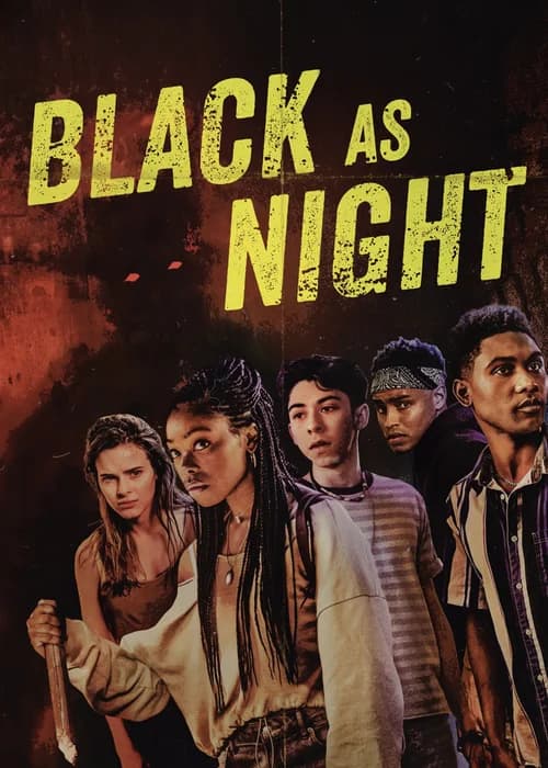 Poster phim Black as Night (2021)