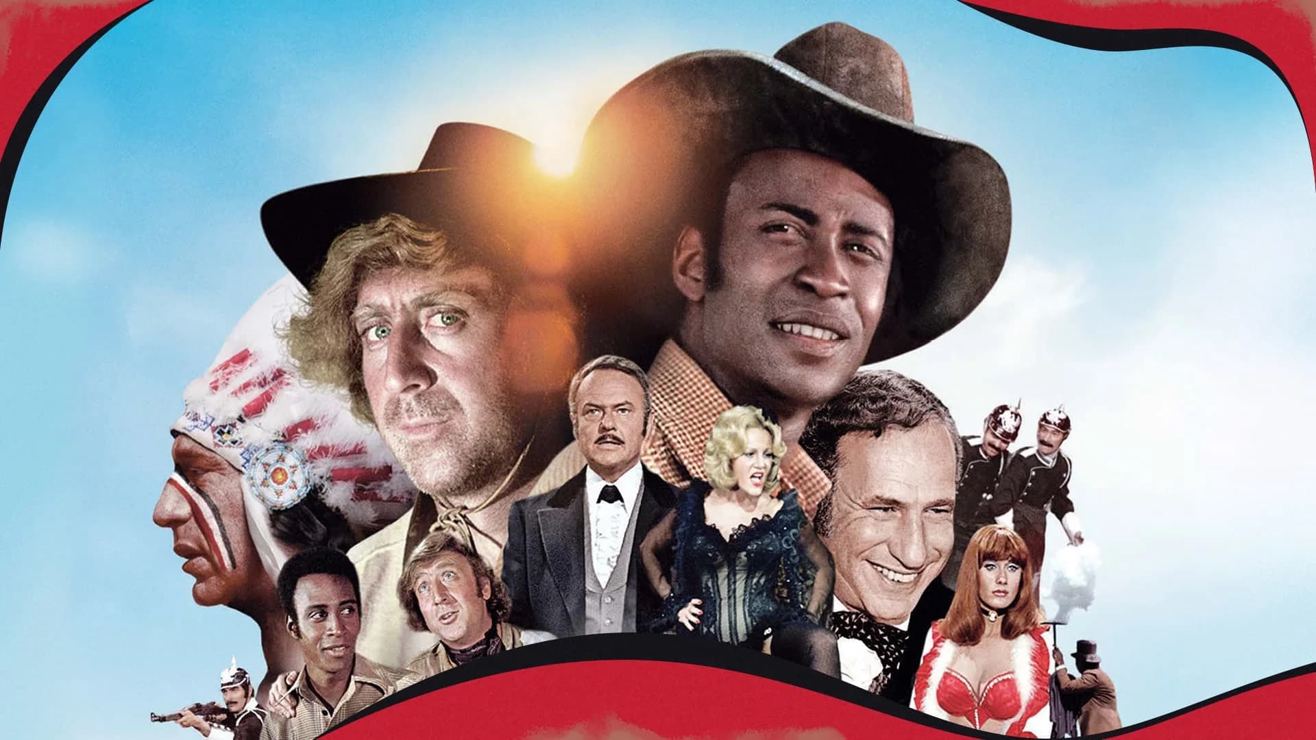 Backdrop phim Blazing Saddles