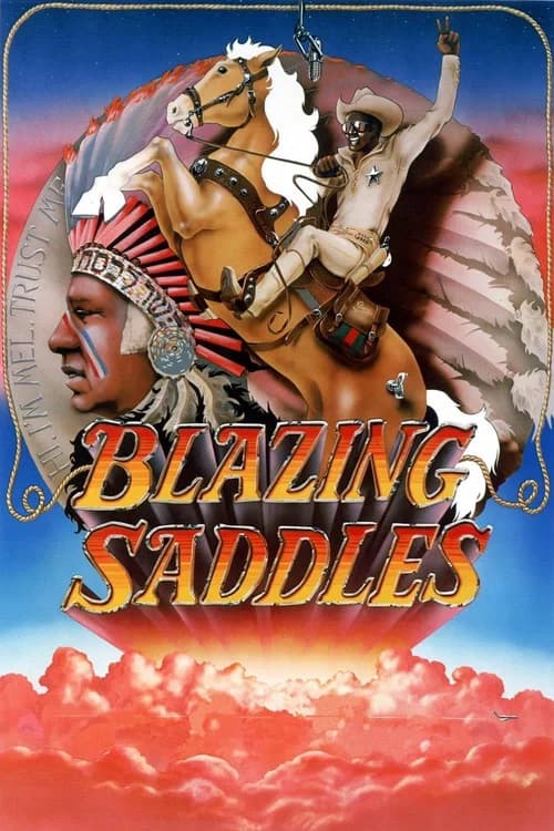 Poster phim Blazing Saddles (1974)