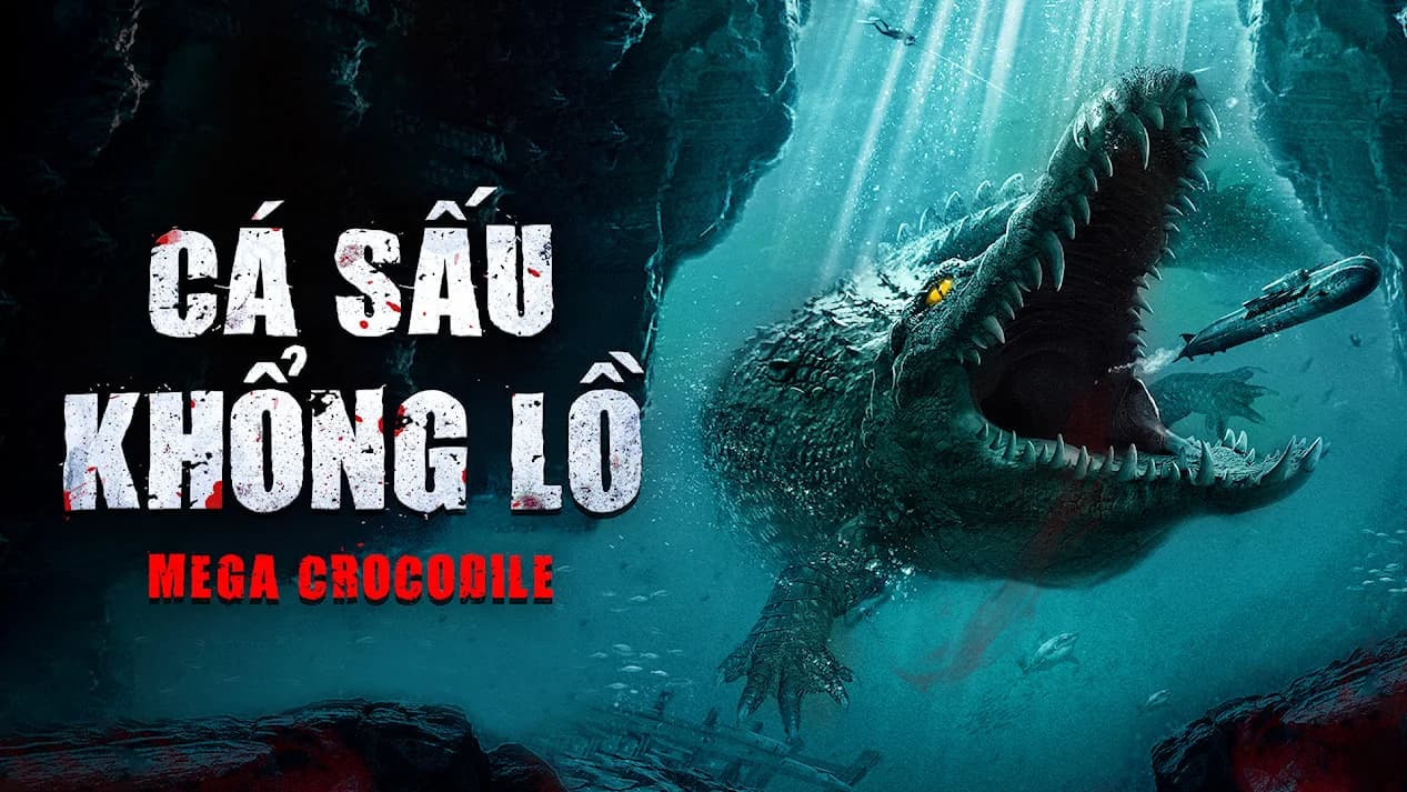 Backdrop phim Cá Sấu Khổng Lồ