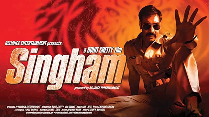 Backdrop phim Cảnh Sát Singham