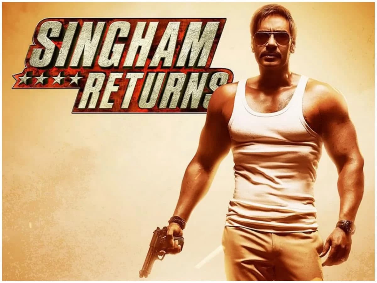 Backdrop phim Cảnh Sát Singham Trở Lạ