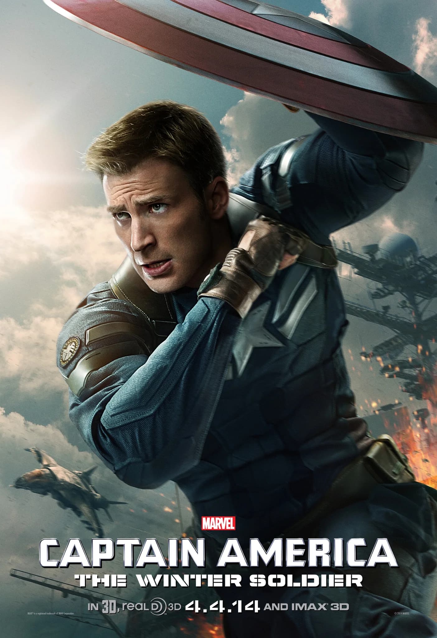 Backdrop phim Captain America 2: Chiến Binh Mùa Đông
