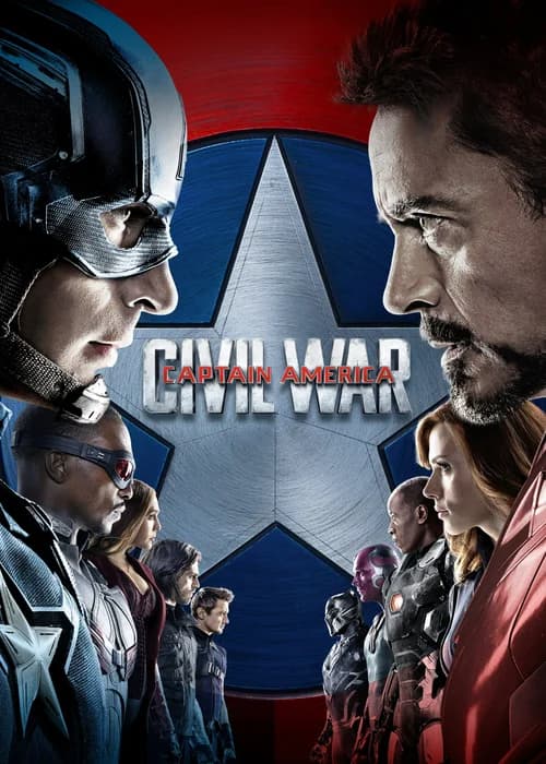 Poster phim Captain America: Nội Chiến Siêu Anh Hùng (2016)