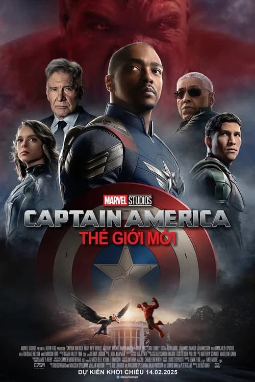 Poster phim Captain America: Thế Giới Mới (2025)