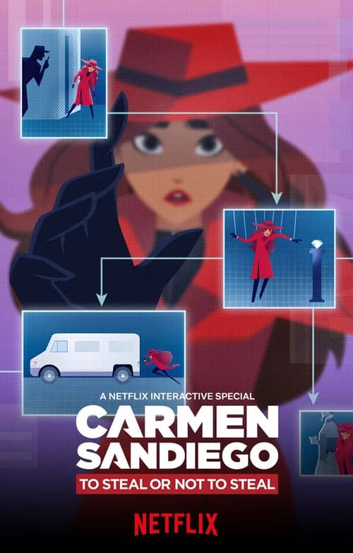 Poster phim Carmen Sandiego: Trộm hay không trộm (2020)