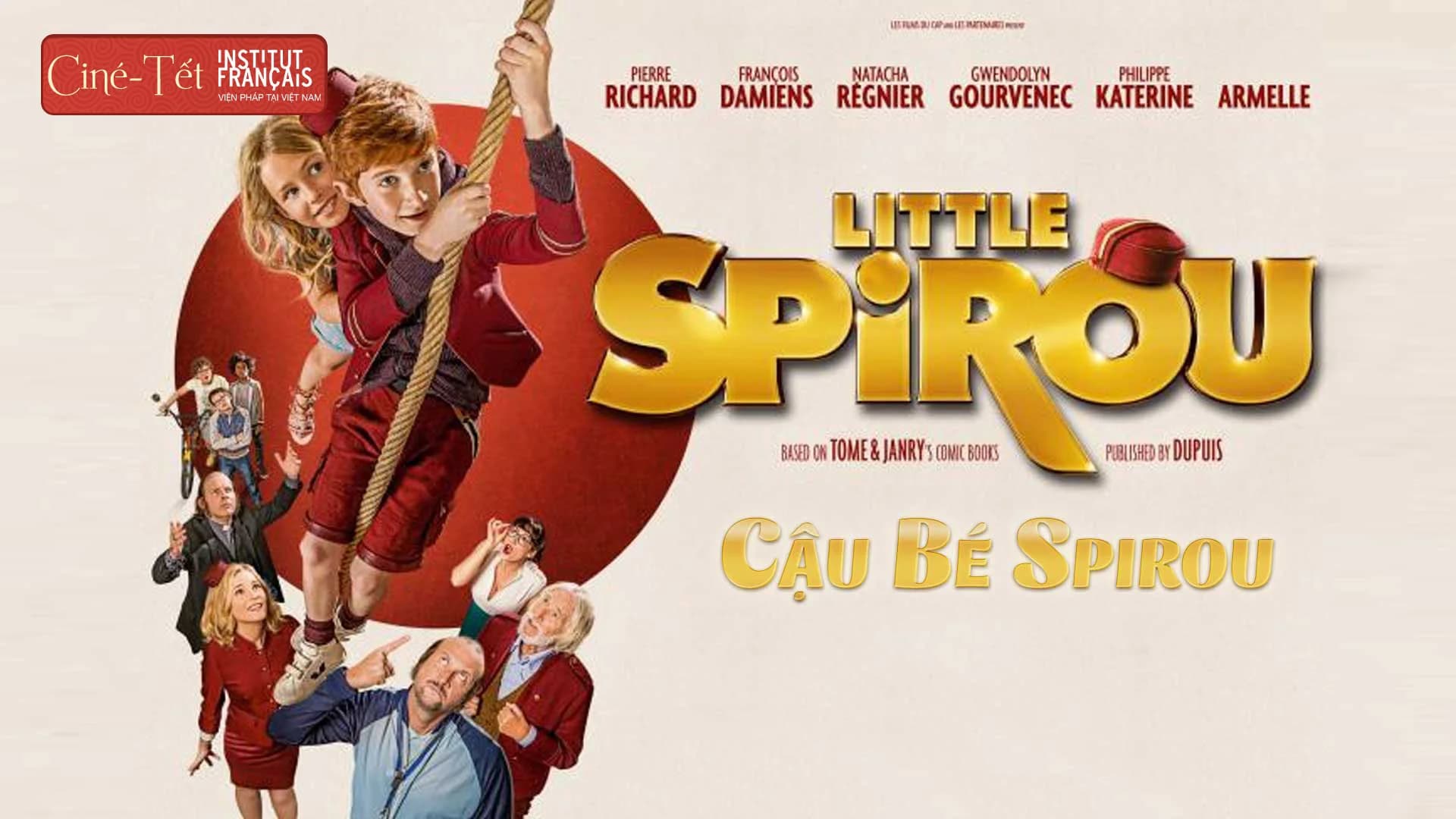 Backdrop phim Cậu bé Spirou