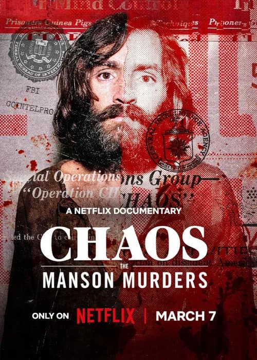 Poster phim Chaos: Vụ Thảm Sát Manson (2025)