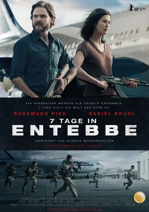 Poster phim Chiến Dịch Entebbe (2018)