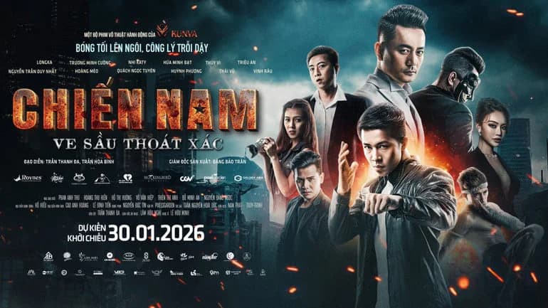 Backdrop phim Chiến Nam: Ve Sầu Thoát Xác