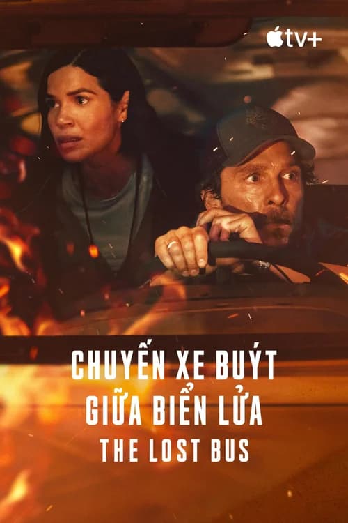 Poster phim Chuyến Xe Buýt Giữa Biển Lửa (2025)
