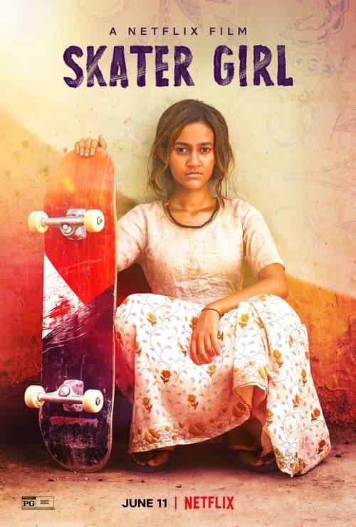 Poster phim Cô bé trượt ván (2021)