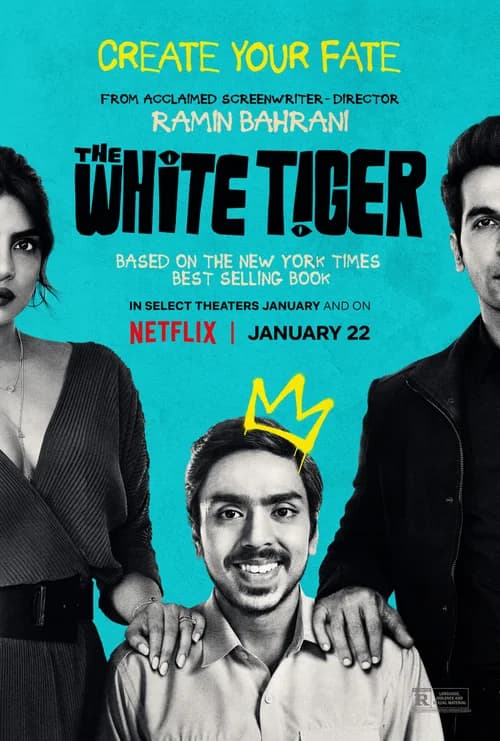Poster phim Cọp trắng (2021)