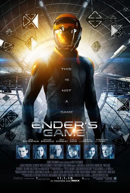 Poster phim Cuộc đấu của Ender (2013)