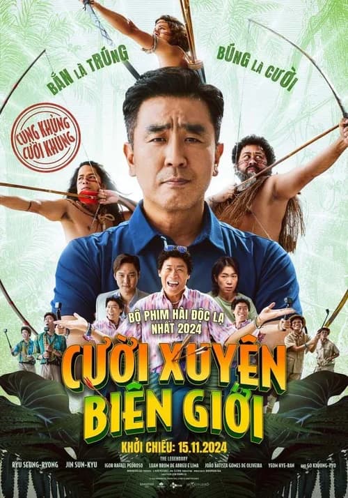 Poster phim Cười Xuyên Biên Giới (2024)
