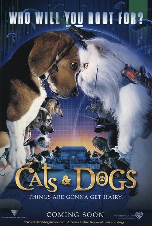 Poster phim Đại Chiến Chó Mèo 1 (2001)