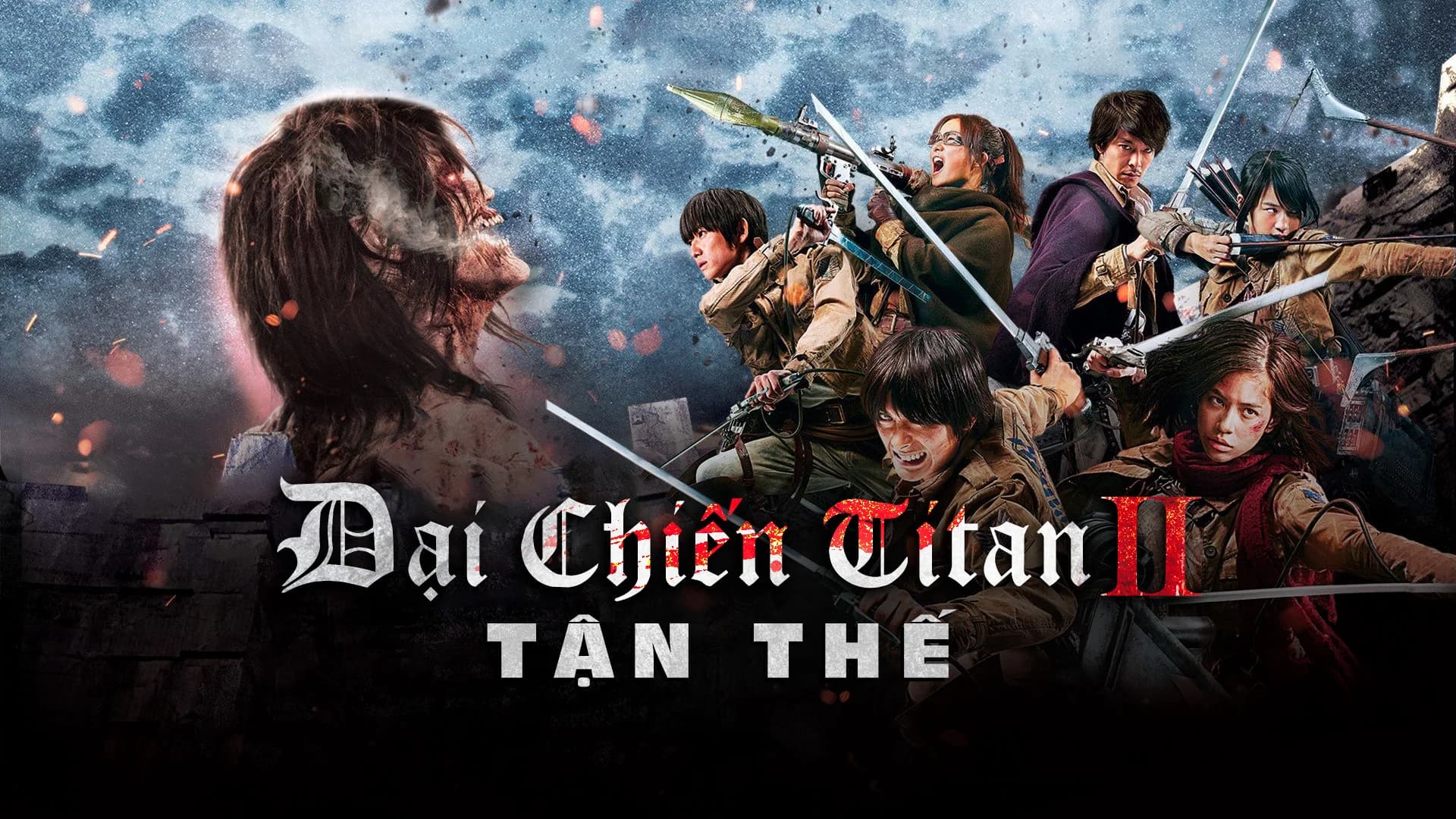 Backdrop phim Đại chiến Titan: Phần 2