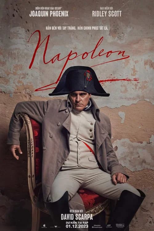 Poster phim Đế Chế Napoleon (2023)