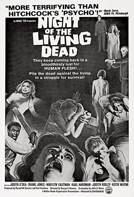 Poster phim Đêm Của Những Thây Ma (1968)