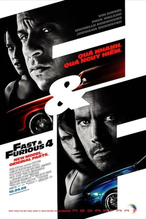 Poster phim Fast & Furious 4 (2009)