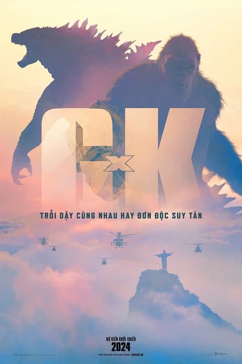 Poster phim Godzilla x Kong: Đế Chế Mới (2024)