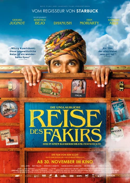 Poster phim Hành Trình Phi Thường Của Fakir (2018)