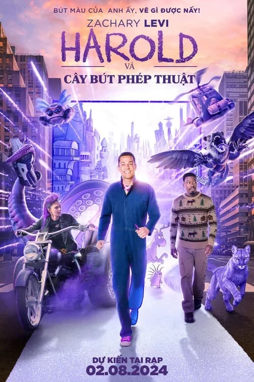 Poster phim Harold và Cây Bút Phép Thuật (2024)